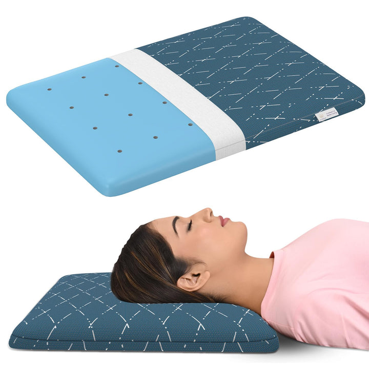 Memory Foam Pillow - Ultra Thin, 2.5" Thickness