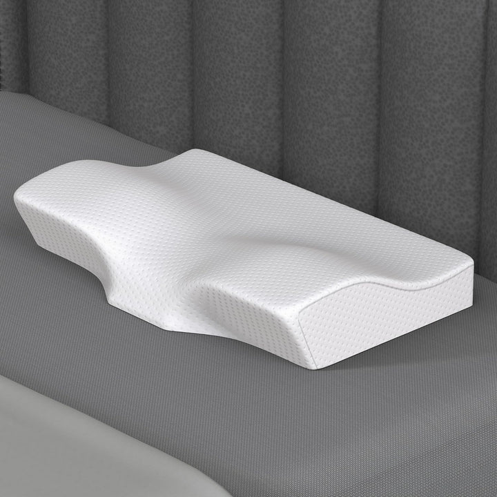 Memory Foam Contour Cervical Pillow - Cervical, Dual Height