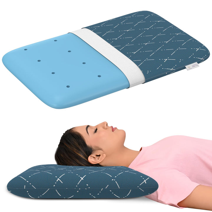 Memory Foam Pillow - 3” Thin, 3" Thickness