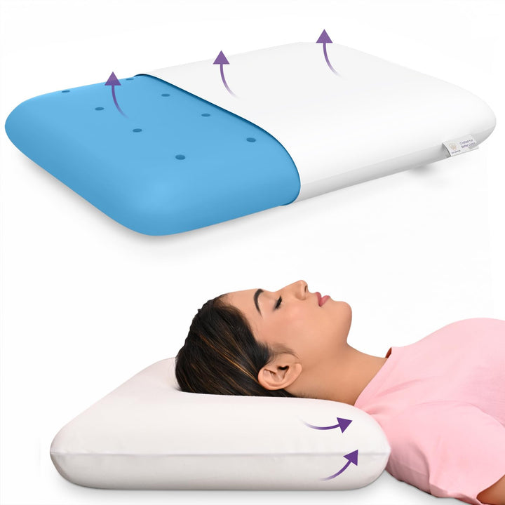 Memory Foam Pillow - Standard, 4" Thickness