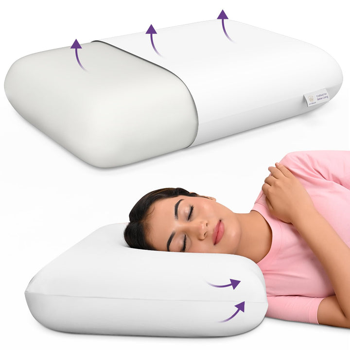 Memory Foam Pillow - King Extra Thick, 5.5" Thickness