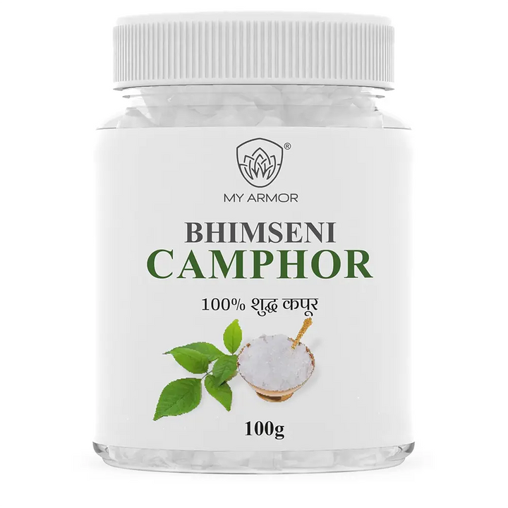 Bhimseni Camphor Original for Pooja, Havan & Air Freshener