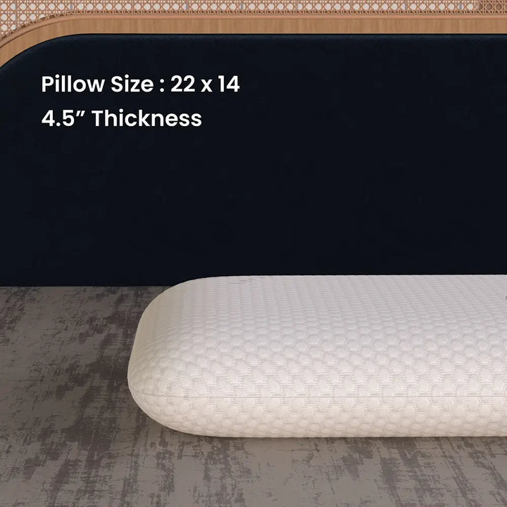 Memory Foam Pillow - Queen, 4.5" Thickness