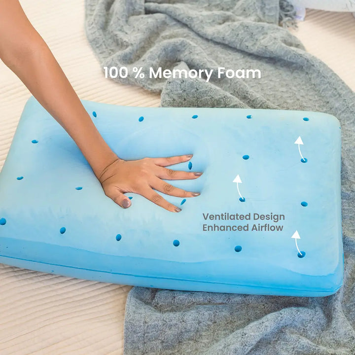 Memory Foam Pillow - Standard, 4" Thickness