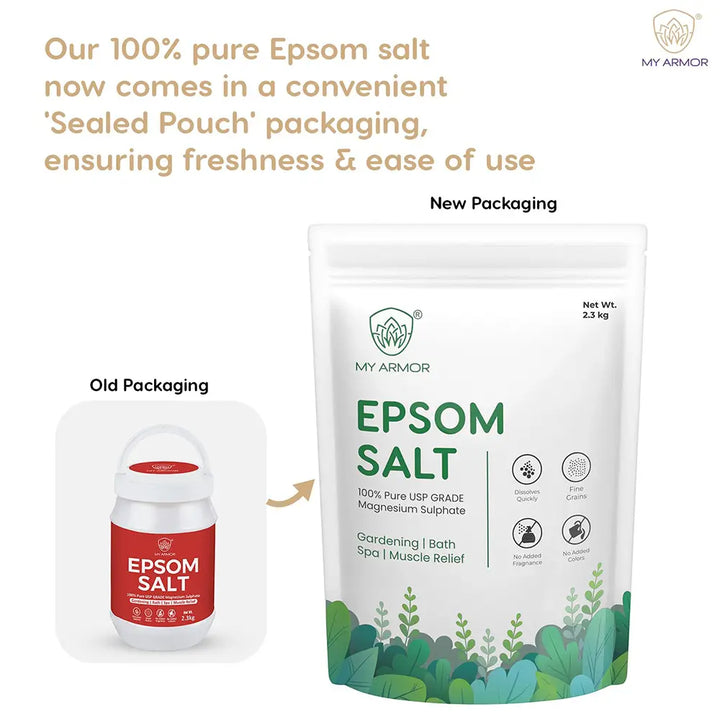 Epsom Salt, USP Grade Magnesium Sulphate for Plants & Bath