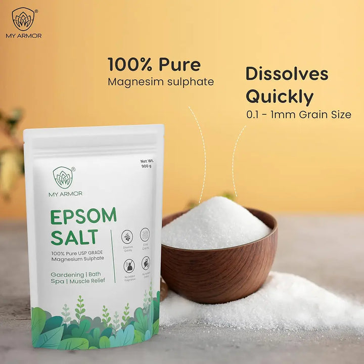 Epsom Salt, USP Grade Magnesium Sulphate for Plants & Bath