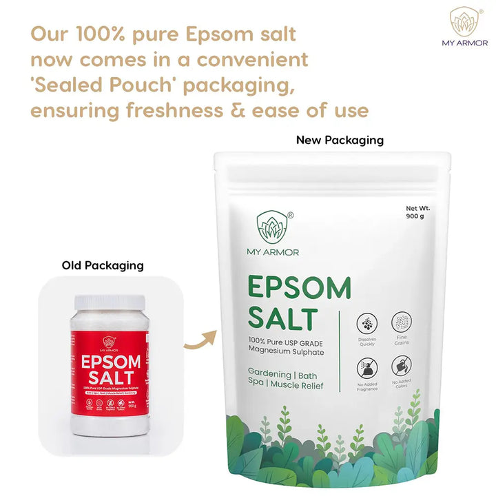 Epsom Salt, USP Grade Magnesium Sulphate for Plants & Bath