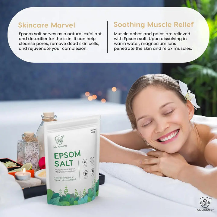 Epsom Salt, USP Grade Magnesium Sulphate for Plants & Bath