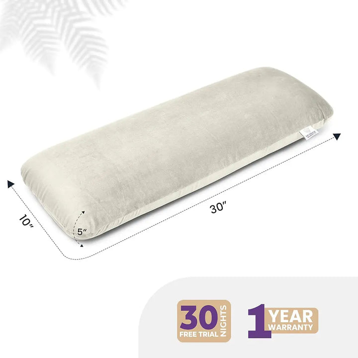 Memory Foam Half Body Pillow for Maternity & Cuddling