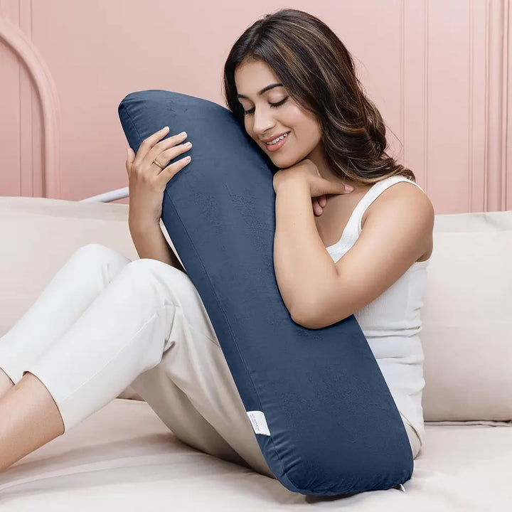 Memory Foam Half Body Pillow for Maternity & Cuddling