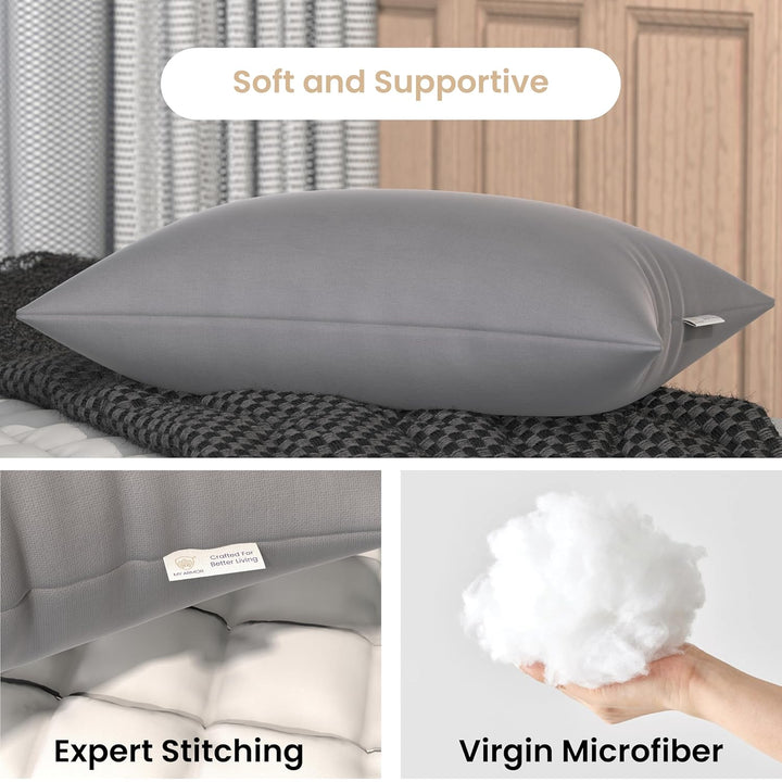Height Adjustable Microfiber Pillows