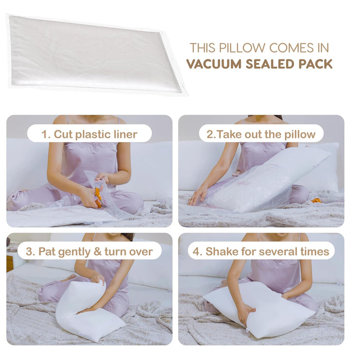 Height Adjustable Microfiber Pillows