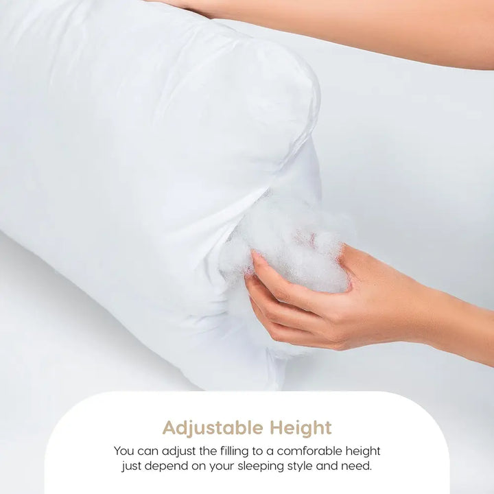 Microfiber Sleeping Pillow - Pack of 1, 26x17 Inches