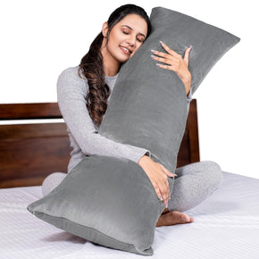 Microfibre Full Body Long Sleeping Pillow