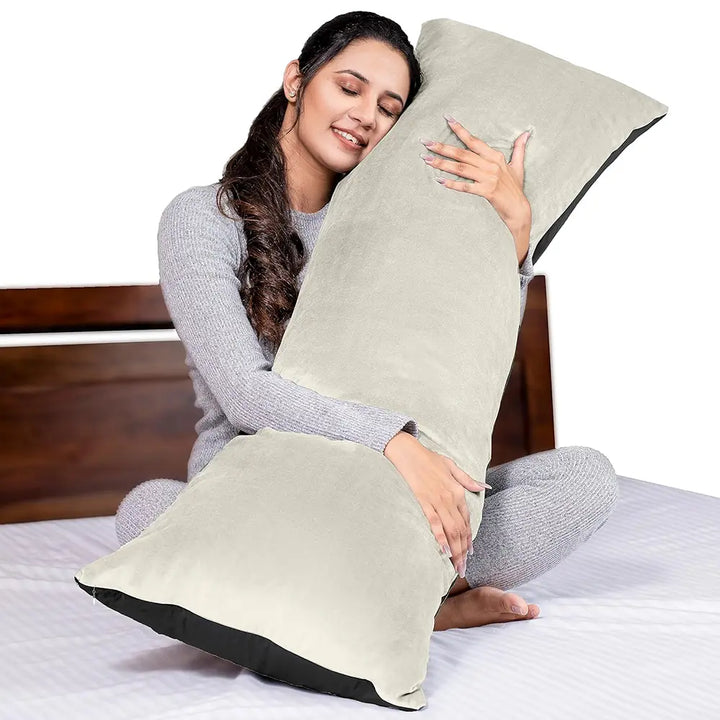 Microfiber Long Body Pillow for Pregnancy - Full Body