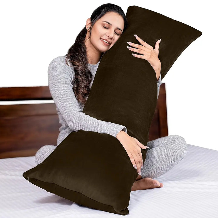 Microfiber Long Body Pillow for Pregnancy - Full Body