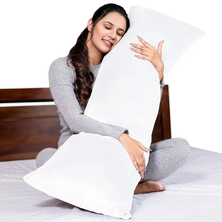 Microfiber Long Body Pillow for Pregnancy - Full Body