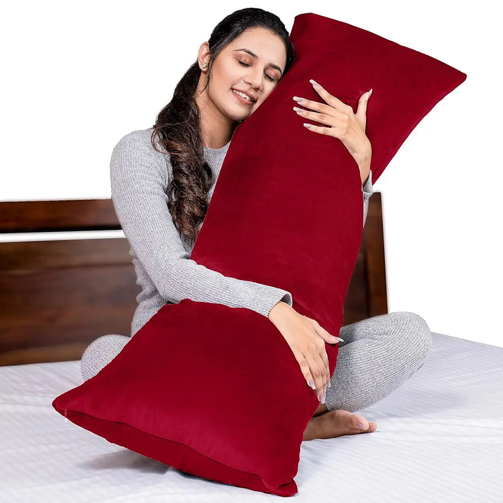 Microfiber Long Body Pillow for Pregnancy - Full Body