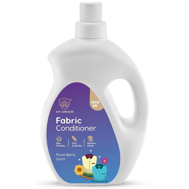 Plant Based Natural Fabric Conditioner, Floral Blend for Softness & Freshness