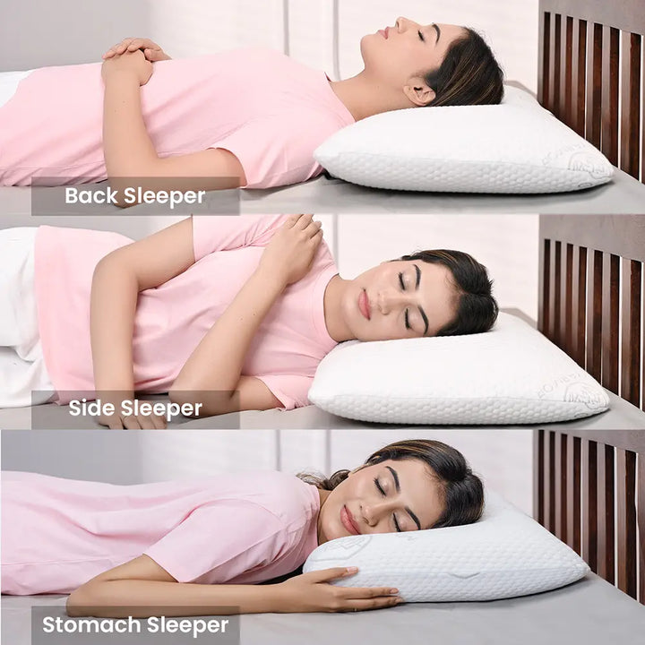 Memory Foam Pillow - 3” Thin, 3" Thickness