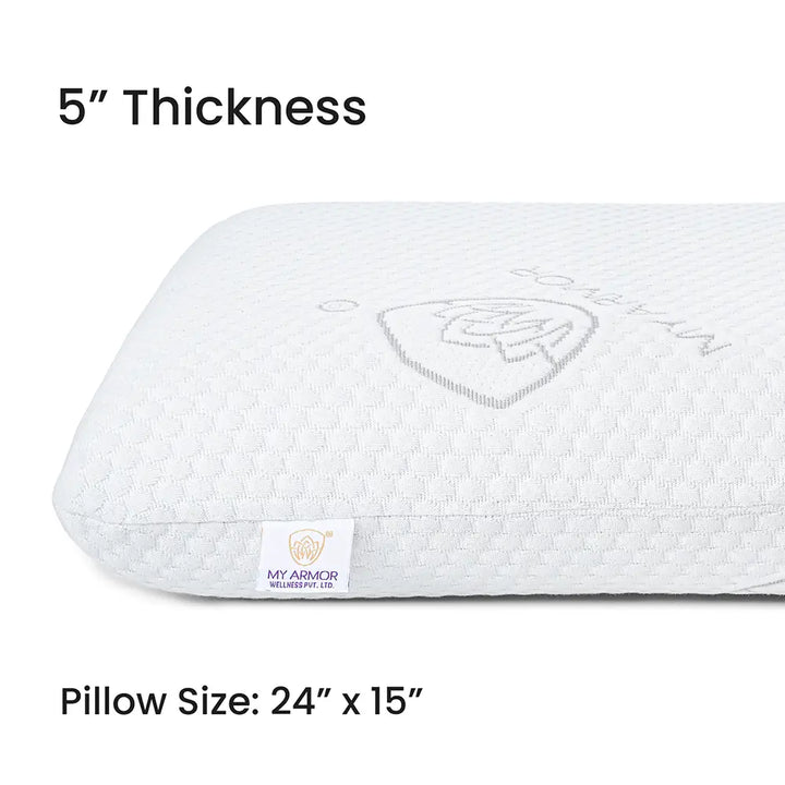 Memory Foam Pillow - King, 5" Thickness