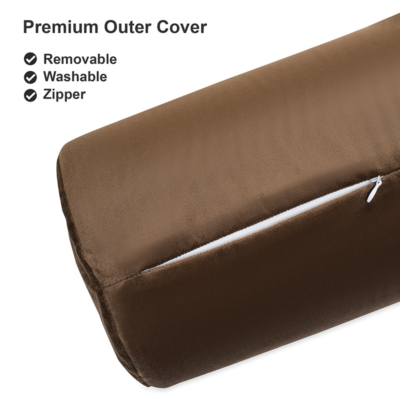 Buy Orthopedic Memory Foam Bolster Bed Pillow Online - MY ARMOR