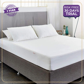 Premium Terry Cotton Water Proof Mattress Protector